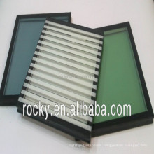 3mm Profile thickness with Exposed Frame Aluminum Curtain Wall window door glass